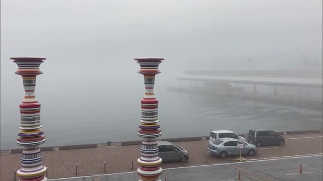 瀬戸内に濃い霧…高松港に一時“停船勧告”　フェリーの発着時間が変更に【香川・高松市】