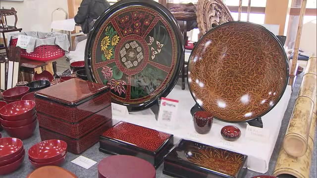 国の伝統的工芸品「香川漆器」約２０００点展示・販売…香川の漆器まつり【香川】