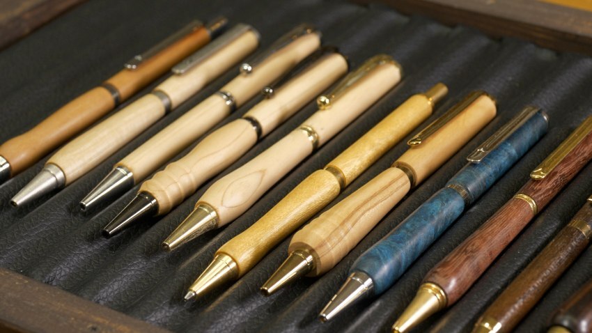 1級家具製作技能士が教える　木工教室　世界に１本のペン作り！… 木工教室 癒楽木（金バク！2020年10月30日OA）