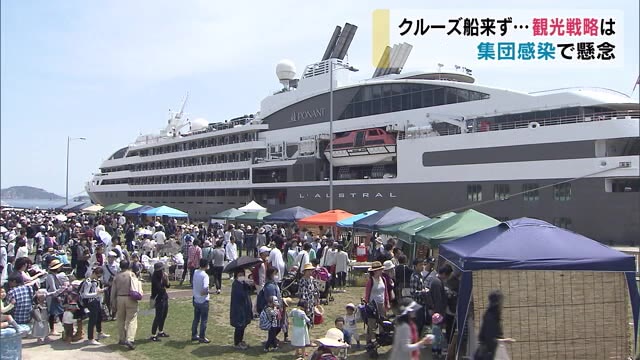 クルーズ船相次ぎ中止に…観光戦略に新型コロナ影響【岡山・香川】