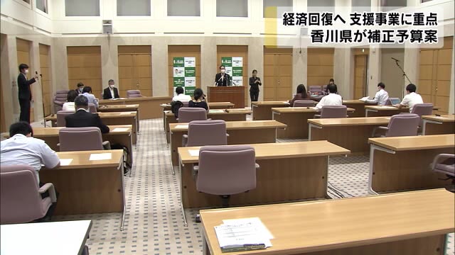 県内経済の回復を！香川県が約３５億円の補正予算案まとめる【香川】