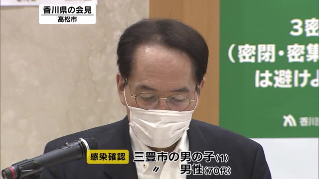 香川の感染者４４人に　三豊市で１歳男児と７０代男性が感染【香川】
