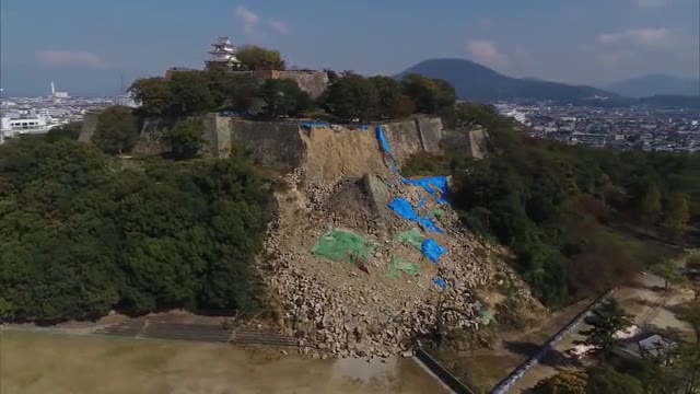 丸亀城の石垣復旧に寄付　化学工業メーカー四国化成工業に紺綬褒章【香川・丸亀市】