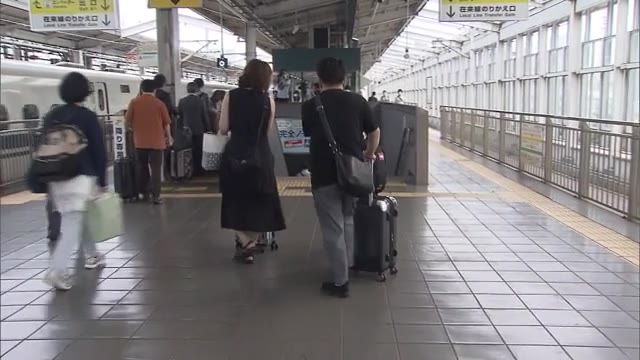 コロナ禍の帰省ラッシュ始まる　ＪＲは約８割減【岡山】