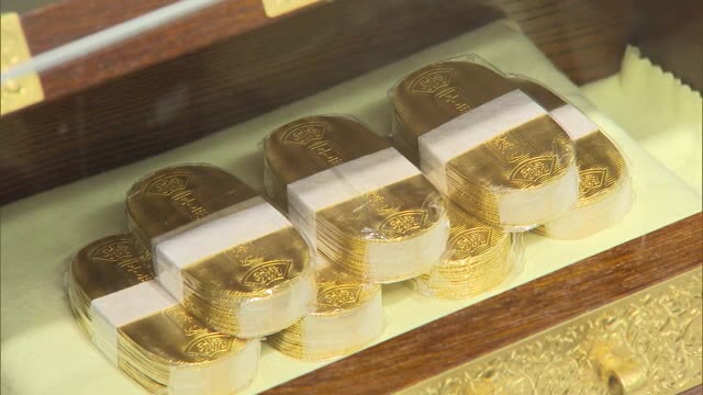 神々しい輝き…金製品を一堂に集めた「大黄金展」【岡山・岡山市】