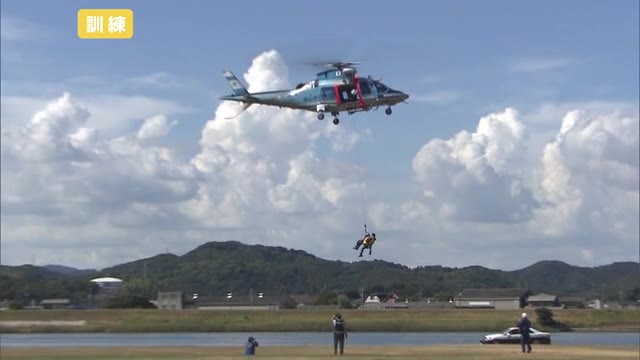 大規模災害で警察署が使用できない場合を想定　代替警備本部設置し訓練【岡山・岡山市】