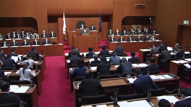 岡山県議会開会…新型コロナ対策費用を盛り込んだ総額５０億円余りの補正予算案【岡山】
