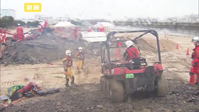 実践的対応力や判断力に磨きをかける！消防局レスキュー隊が大規模救助訓練【岡山・岡山市】