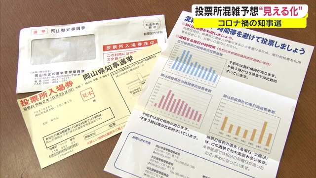 投票所での感染防止対策に混雑予想の「見える化」…岡山市の取り組みとは？【岡山・岡山市】