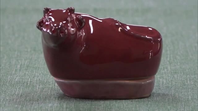 干支の香合の窯出し…「丑」をかたどったお香を入れる器【岡山・倉敷市】