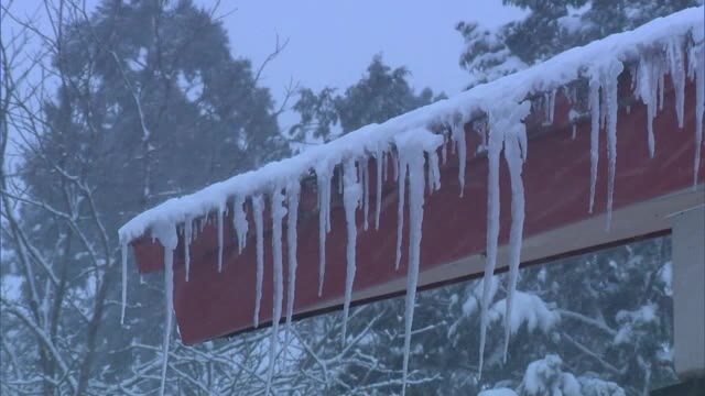 気象台が注意呼びかけ…冬型の気圧配置強まり岡山県北部で大雪の恐れ【岡山・真庭市】