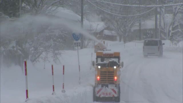 岡山県北部で記録的大雪　気象台が厳重警戒呼びかけ【岡山県】