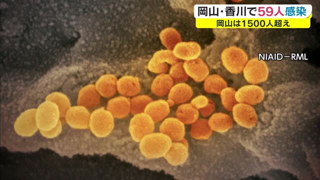 新型コロナウイルス　岡山で51人香川で8人感染【岡山・香川】