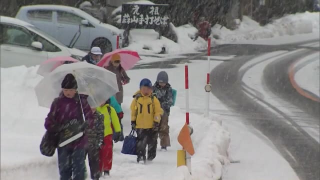 9日にかけ岡山県北部は大雪の見込み…寒波襲来で気象台が注意呼びかけ【岡山・香川】