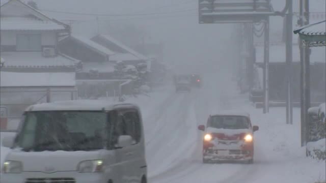 冬に逆戻り　岡山県北では一面銀世界【岡山・真庭市】