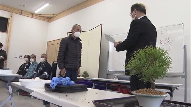 盆栽の“いろは”学ぶ　盆栽教室で最後の講義【香川・高松市】