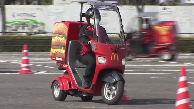 新型コロナで急増　フードデリバリー事故防げ　配達員を対象にした交通安全教室【香川・高松市】