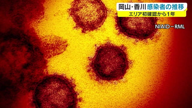 コロナ初感染から１年　繰り返し訪れた感染の波に２度の緊急事態宣言…「推移と現状は」【岡山・香川】
