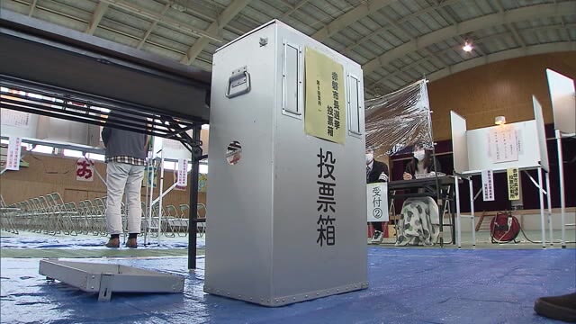 赤磐市長選挙　投票進む【岡山・赤磐市】
