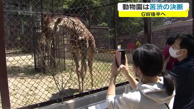 ＧＷの観光地　新たな顔キリンの「サンタロウ」を迎えた池田動物園　入場制限のジレンマ【岡山・岡山市】