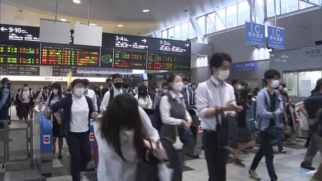 「緊急事態宣言」後初の平日　朝のＪＲ岡山駅　大きな変化は見られず【岡山・岡山市】
