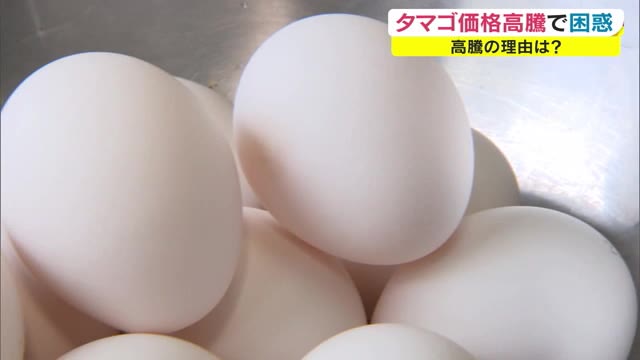 タマゴが高い…高騰の背景には2020年秋以降多発した鳥インフル　その影響が食卓にも【岡山・岡山市】