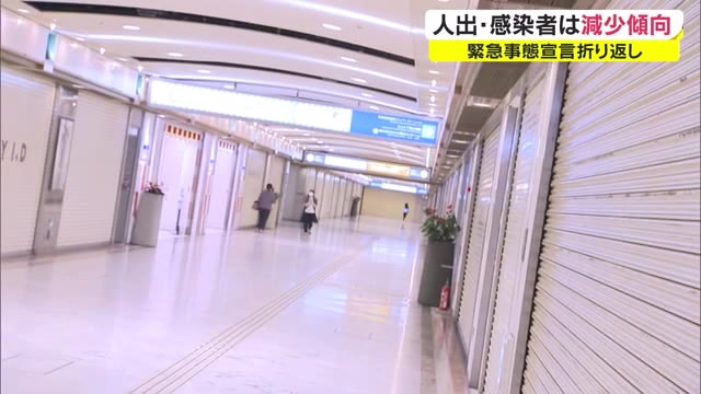 宣言から折り返し…感染者数や繁華街の人出は減少傾向へ　岡山県 宣言効果を実感【岡山】