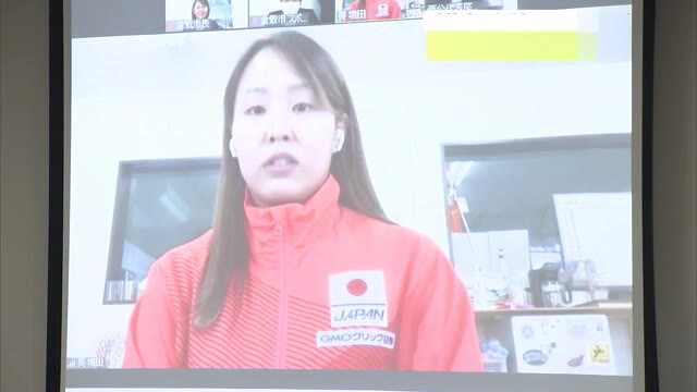 「すごく楽しみ…」東京五輪 競泳女子日本代表　増田葵選手　オンラインで内定報告　【岡山・倉敷市】