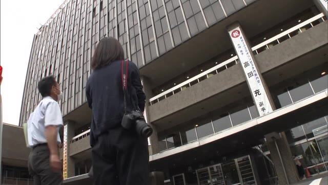 水球３７年ぶりの出場　高田充選手東京五輪代表内定を讃え岡山市役所に懸垂幕【岡山・岡山市】