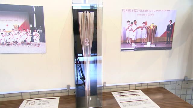 東京五輪まで残り１カ月！トーチや岡山ゆかりの著名人メッセージなど…関連グッズ展示【岡山・岡山市】