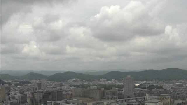 岡山県 局地的な大雨・突風に注意　１時間雨量 南部・北部多い所で５０ミリ予想　【岡山】
