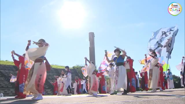 夏の瀬戸内海をバックに“よさこい披露” 讃岐よさこい祭りコロナ禍で開催【香川・さぬき市】