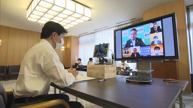 全国知事会　新型コロナウイルス緊急対策本部開催　感染拡大に危機感