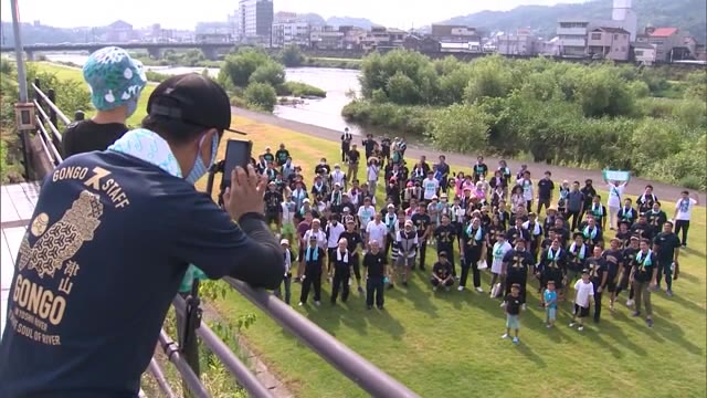 津山市の夏祭り中止で実行委が会場清掃　コロナ禍で津山納涼ごんごまつり２年連続中止　祭りへの思い大切に