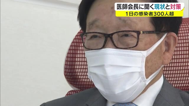 初の３００人超え　感染急拡大…医療体制の現状は？対策は？医師会会長の訴え【岡山】