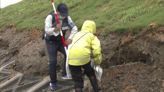 川が氾濫したら…堤防点検 　“台風シーズンに備えよ“　修復が必要な場所は早急に対応　【岡山・岡山市】