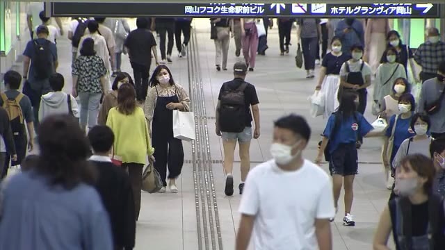 ２５ポイント上昇も　「まん延防止」解除後初の週末…各地で人出が“増加”【岡山・香川】