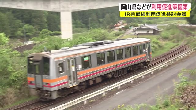 乗り合いタクシー導入やイベント開催で利用促進を…新見市～広島市結ぶＪＲ芸備線【岡山】