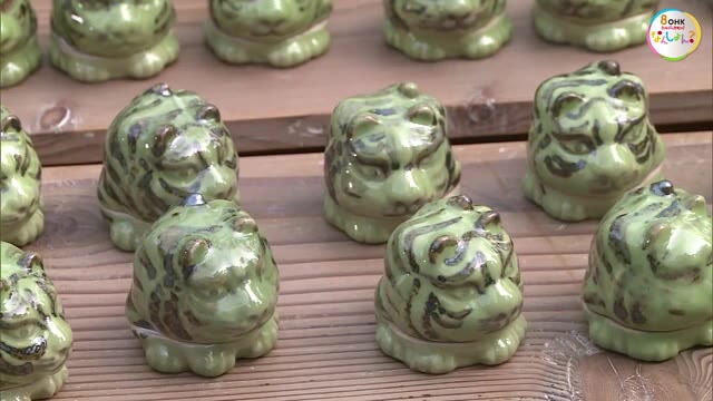 世の中変わっても自分は…早くも迎春準備　来年の干支「寅」香合の窯出し【岡山・倉敷市】