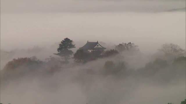 雲海に浮かぶ“天空の山城“「備中松山城」　寒暖差×無風などが条件…幻想的な風景現る【岡山・高梁市】