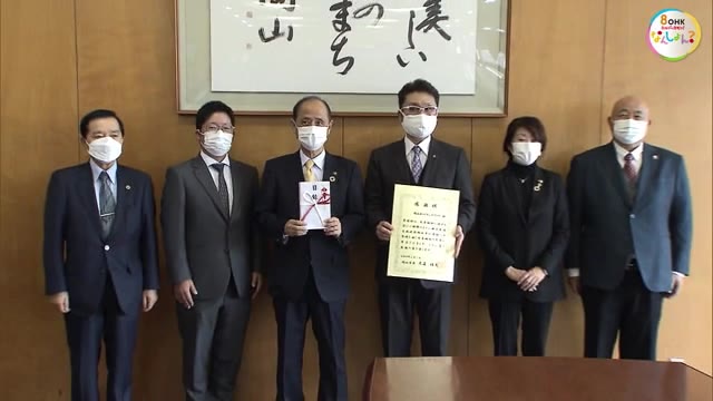 ＤＶ被害者保護で役立てて…岡山西ライオンズクラブが電子レンジ寄贈【岡山・岡山市】