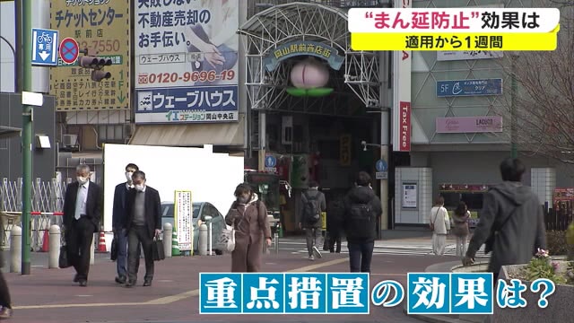 「まん延防止」から１週間　感染は増加の一途　効果の出方に違い　ピークアウトはいつ…【岡山】