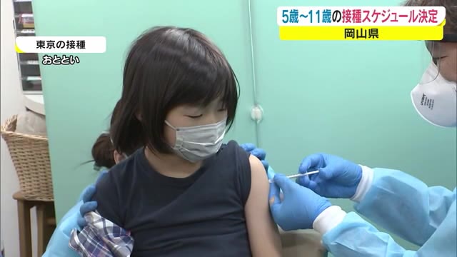 子供のワクチン接種　３月１４日の週を目途に開始　相談窓口も【岡山】