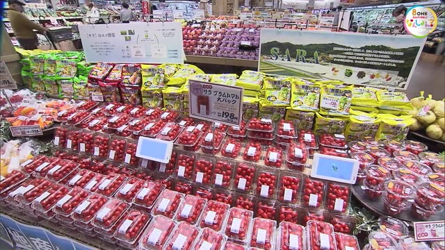 新鮮な地元の取れたて食材のコーナーも　イオンモール岡山リニューアル【岡山・岡山市】