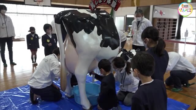 牛乳 “廃棄処分”の懸念再び…コロナ禍＋春休み　小学校で出張授業【岡山・赤磐市】