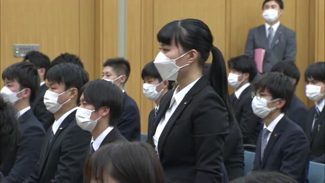 香川県内の企業でも入社式　四国電力では１２７人の新入社員が第一歩踏み出す【香川・高松市】