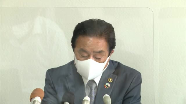 職員逮捕を受け浅口市長が謝罪会見　緊急の幹部会で全職員に通達も【岡山・浅口市】