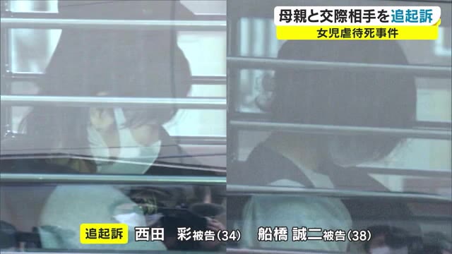 嘔吐させるため指を口に入れさせ…女児虐待　母親と交際相手を強要の罪で追起訴【岡山・岡山市】