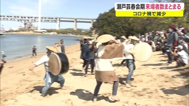 “瀬戸芸”春会期の来場者は前回の６割に　２２万８０００人余り　夏に期待【香川】