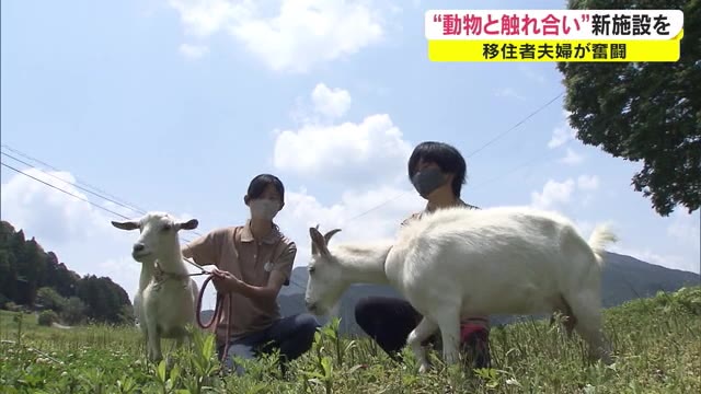 動物と暮らしたい…移住夫婦　津山市加茂町に「動物ふれあい施設」オープンへ【岡山】